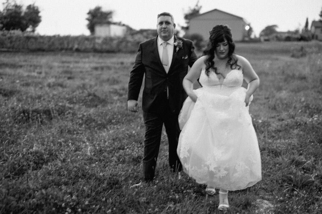 Colourful local niagara flowers, outdoor vineyard wedding venue